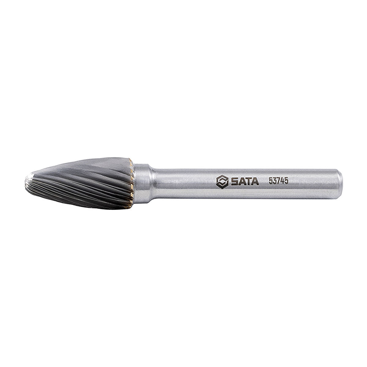 Mũi mài hợp kim hình chóp, răng đơn SATA 53745 đường kính mũi 10mm
