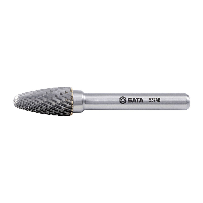Mũi mài hợp kim hình chóp, răng thô SATA 53746 đường kính mũi 10mm