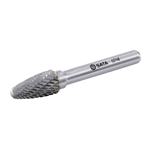 Mũi mài hợp kim hình chóp SATA 53746 răng thô, Ø10mm