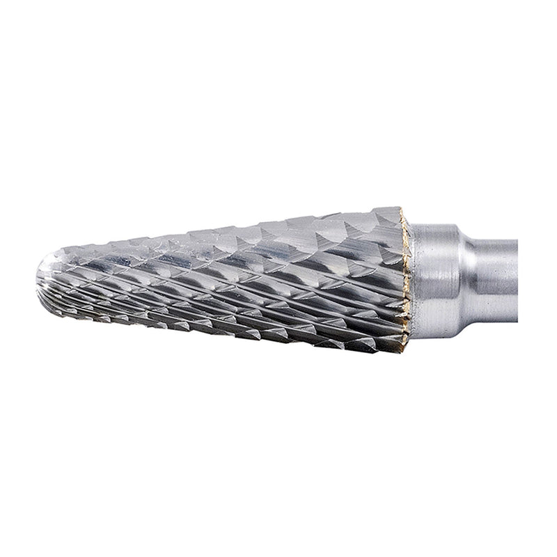 Mũi mài hợp kim hình nón, răng thô SATA 53756 đường kính mũi 10mm