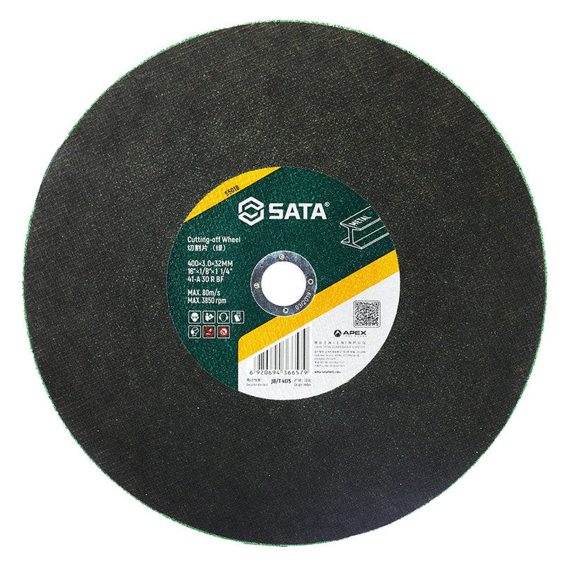 Đá cắt kim loại SATA đường kính 400mm, lỗ cốt 25.4mm