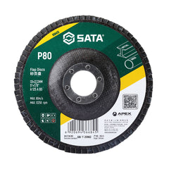 SATA 55413: Đường kính 125mm | Lỗ cốt 22.23mm | Cỡ hạt P80