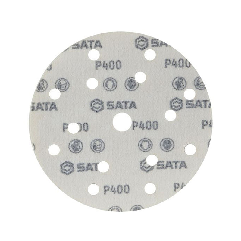 Giấy nhám tròn, loại có 15 lỗ thoát bụi SATA đường kính 150mm