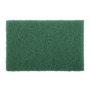 Miếng nhám sợi SATA 56025 màu xanh lá, kích thước 150x100mm, dùng vệ sinh và hoàn thiện bề mặt kim loại.