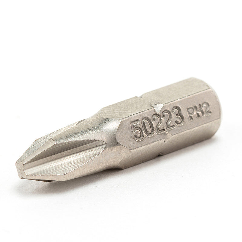 Vĩ 5 mũi vặn vít đầu bake, dài 25mm SATA đuôi lục giác 6.35mm (1/4 inch) kích thước từ PH0 - PH3