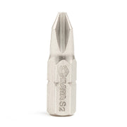 Mũi vặn vít bake SATA đầu lục giác 1/4 inch dài 25mm, thép S2 mạ Nickel chống ăn mòn.