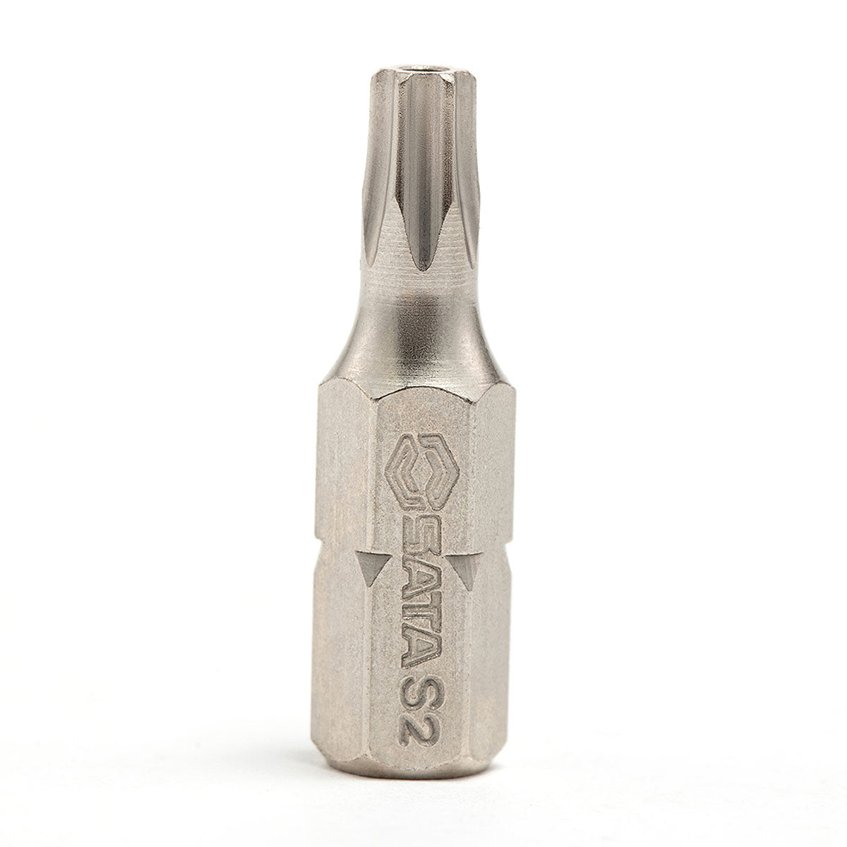 Bộ 5 mũi lục giác sao thân ngắn 25mm có lỗ tròn SATA, thép S2, cốt 6.35mm (1/4 inch)