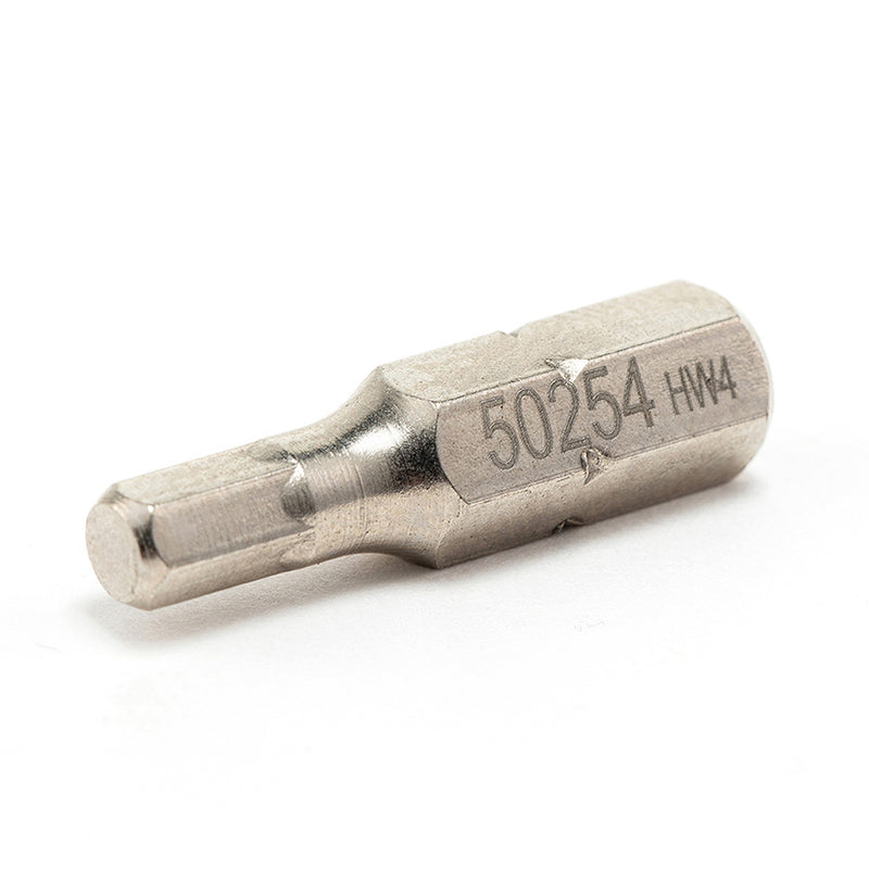 Vĩ 5 mũi vặn vít đầu lục giác, dài 25mm SATA đuôi lục giác 6.35mm (1/4 inch) kích thước từ 2mm - 8mm