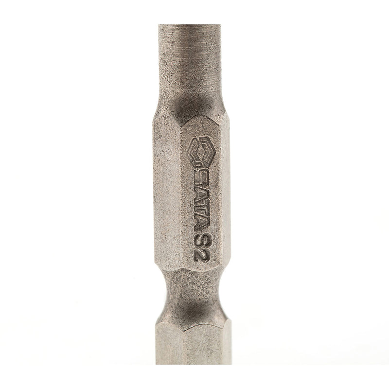 Bộ 5 đầu lục giác sao SATA, cốt 6.35mm (1/4 inch), dài 50mm, thép S2 mạ Niken
