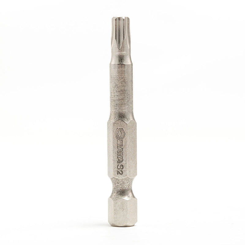Bộ 5 đầu lục giác sao SATA, cốt 6.35mm (1/4 inch), dài 50mm, thép S2 mạ Niken