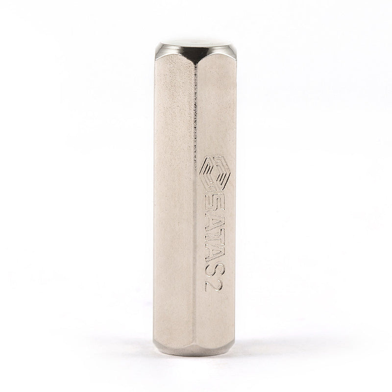Bộ 5 đầu lục giác 6 cạnh SATA, cốt 8mm (5/16 inch), thân ngắn 30mm, thép S2 mạ Niken
