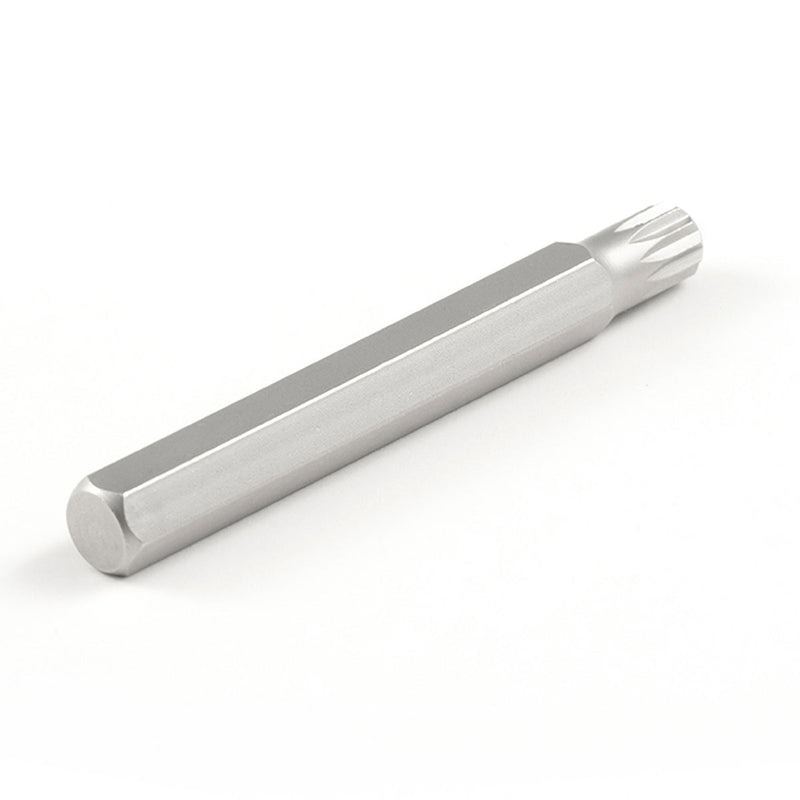 Bộ 5 đầu lục giác sao 12 cạnh SATA, cốt 8mm (5/16 inch), thân dài 70mm, thép S2 mạ Niken