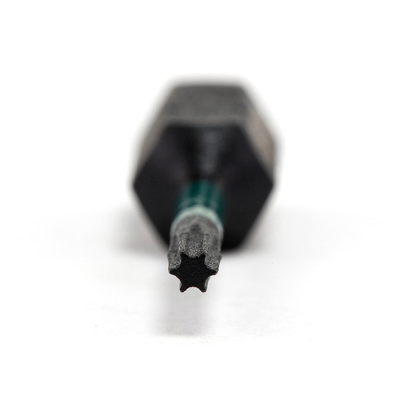 Vĩ 10 mũi vặn vít đầu sao SATA đuôi lục giác 6.35mm (1/4 inch), kích thước từ T8 - T40