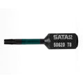 Vĩ 10 mũi vít đầu sao SATA T8-T40 đuôi lục giác 1/4 inch, thép S2, 29mm
