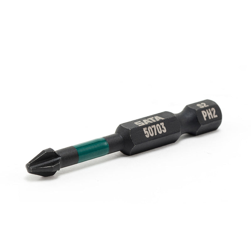 Bộ 10 mũi vít bake SATA cốt 6.35mm (1/4 inch), vật liệu thép Cr-Mo, đầu mũi có từ tính