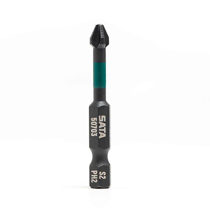 Bộ 10 mũi vít bake SATA cốt 6.35mm (1/4 inch), vật liệu thép Cr-Mo, đầu mũi có từ tính