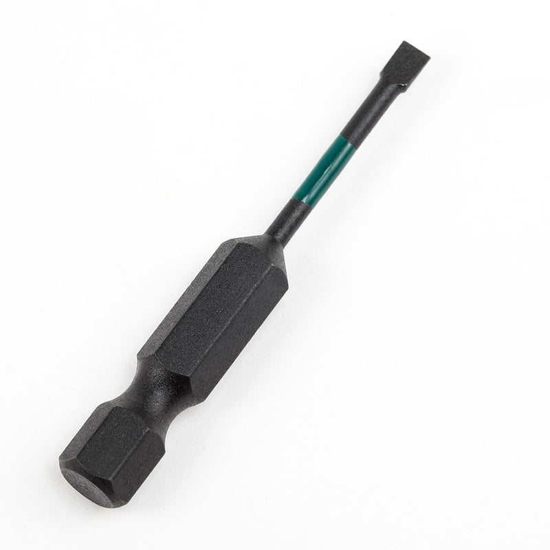 Bộ 10 mũi vít dẹp SATA cốt 6.35mm (1/4 inch), vật liệu thép Cr-mo, đầu mũi có từ tính