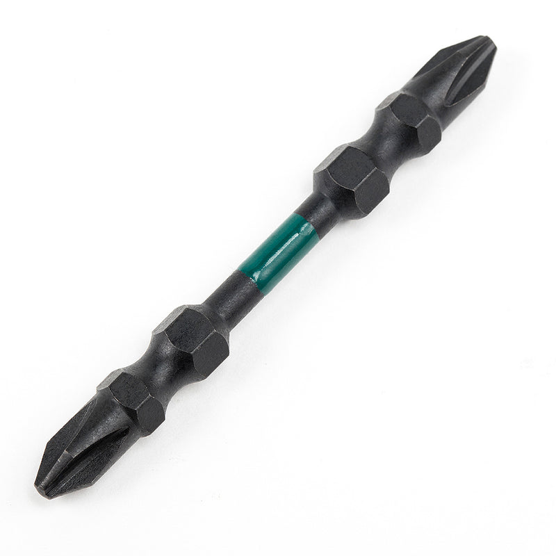 Vĩ 10 mũi vặn vít 2 đầu bake SATA đuôi lục giác 6.35mm (1/4 inch), kích thước từ PH1 - PH3
