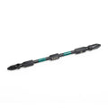 Bộ 10 đầu tua vít bake 2 đầu bằng thép đen SATA dài 110mm, cốt 6.35mm (1/4 inch),  có nam châm