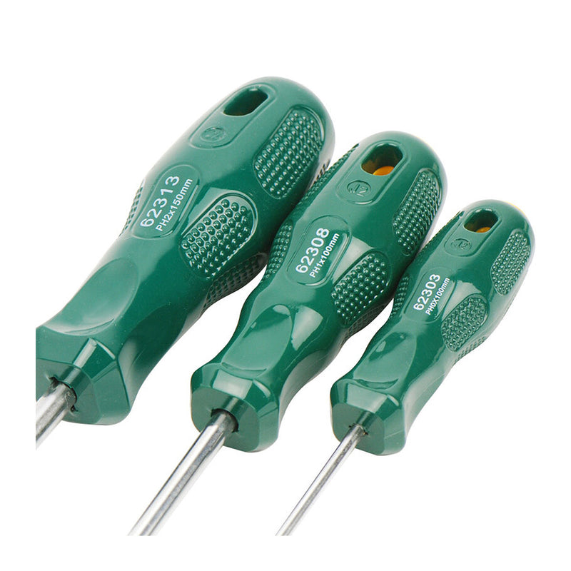Tua vít bake dòng A Series có nam châm SATA kích thước từ PH0 - PH3, chiều dài từ 146mm - 300mm