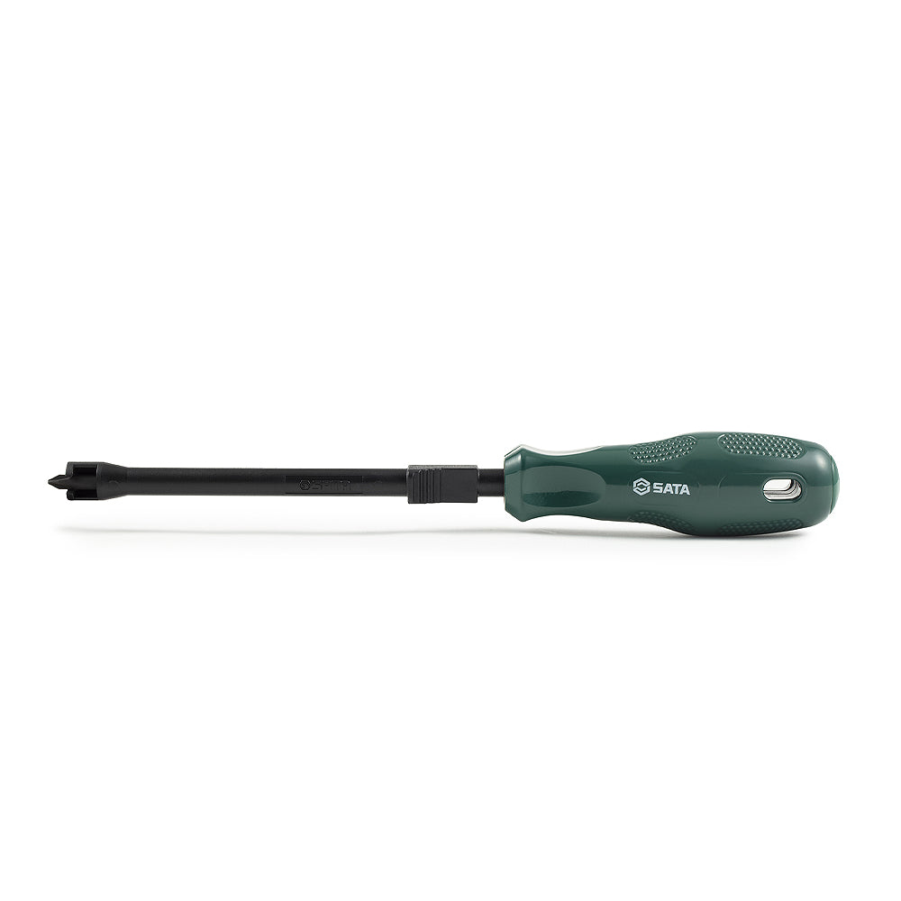 Tua vít bake SATA giữ vít, PH0-PH2, thép SVCM+, tay cầm chống dầu