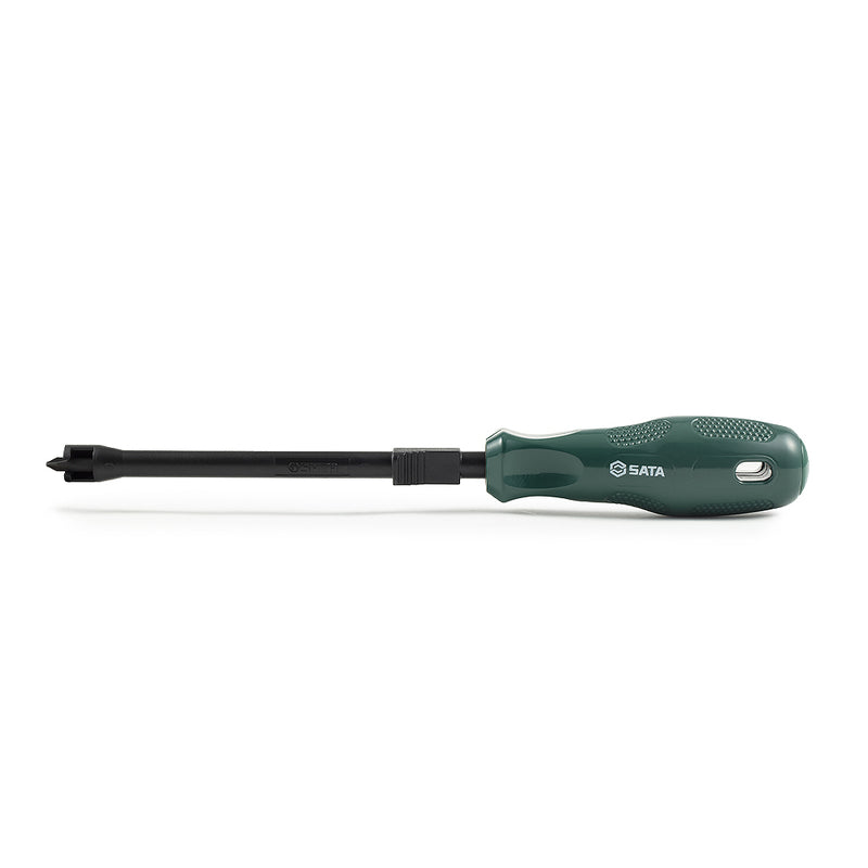 Tua vít bake SATA giữ vít, PH0-PH2, thép SVCM+, tay cầm chống dầu