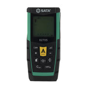 Máy đo khoảng cách laser SATA 62705 80m | Đo diện tích, thể tích, Pythagore | IP54