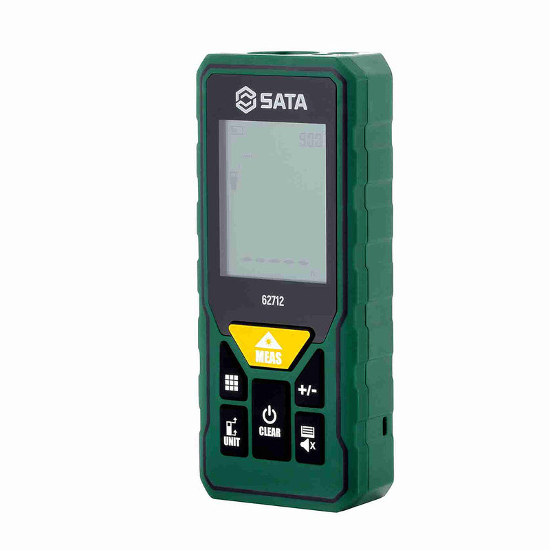Thước đo khoảng cách bằng laser SATA, phạm vi đo tối đa từ 0-60m và 0-100m