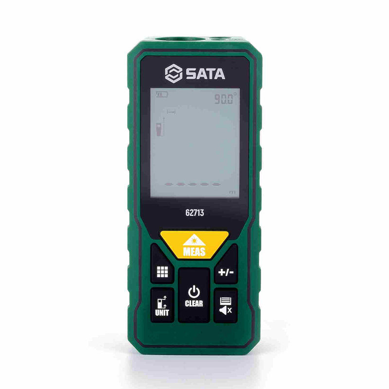 Thước đo khoảng cách bằng laser SATA, phạm vi đo tối đa từ 0-60m và 0-100m