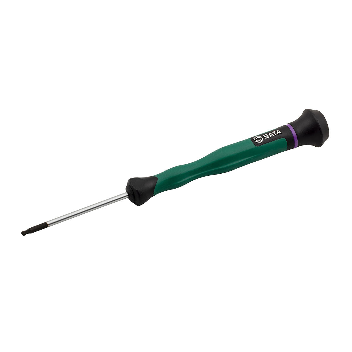 Lục giác tiểu ly đầu bi SATA, thép SVCM+ có nam châm, thân lục giác có thể xoay quanh cán nhựa