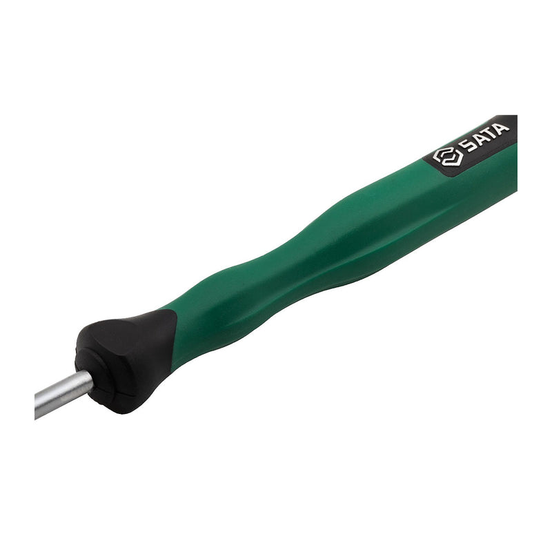 Lục giác tiểu ly đầu bi SATA, thép SVCM+ có nam châm, thân lục giác có thể xoay quanh cán nhựa