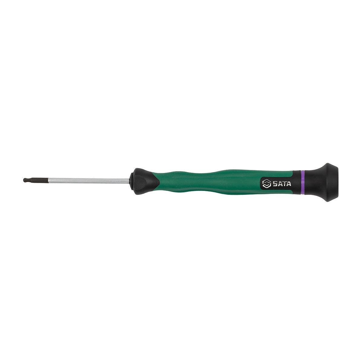 Lục giác tiểu ly đầu bi SATA, thép SVCM+ có nam châm, thân lục giác có thể xoay quanh cán nhựa