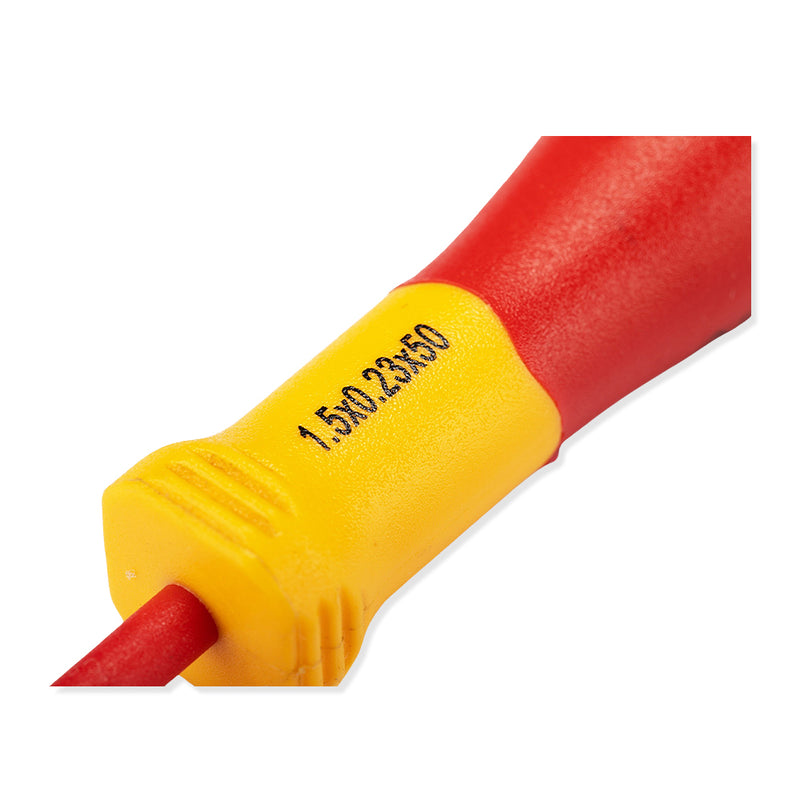 Tua vít điện tử đầu dẹp, cách điện 1000V SATA kích thước từ 1.5mm - 3mm