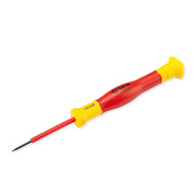 Tua vít điện tử đầu dẹp cách điện 1000V SATA 1.5mm VDE Precision Screwdriver Slotted