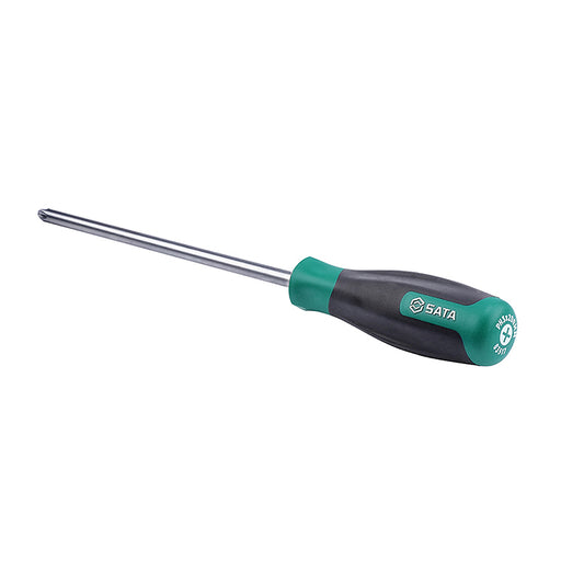Tua vít bake SATA T Series PH2 x 214mm | Thép Cr-V, cán công thái học, chống trượt