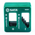 Dụng cụ khử nạp từ SATA 64201, nam châm hóa/khử từ tua vít nhanh chóng, an toàn, nhỏ gọn.