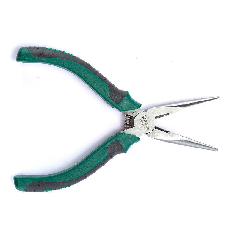 Kìm mũi nhọn kiểu Nhật, có lò xo trợ lực SATA kích thước từ 150mm - 205mm
