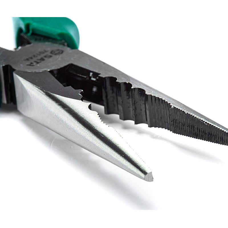 Kìm mũi nhọn đa năng kiểu Nhật SATA 70124A kích thước 150mm