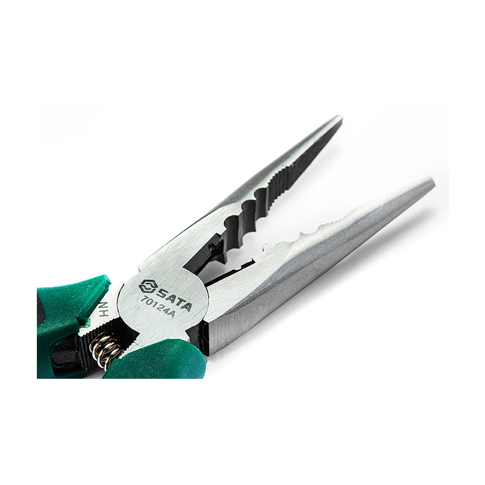 Kìm mũi nhọn đa năng kiểu Nhật SATA 70124A kích thước 150mm