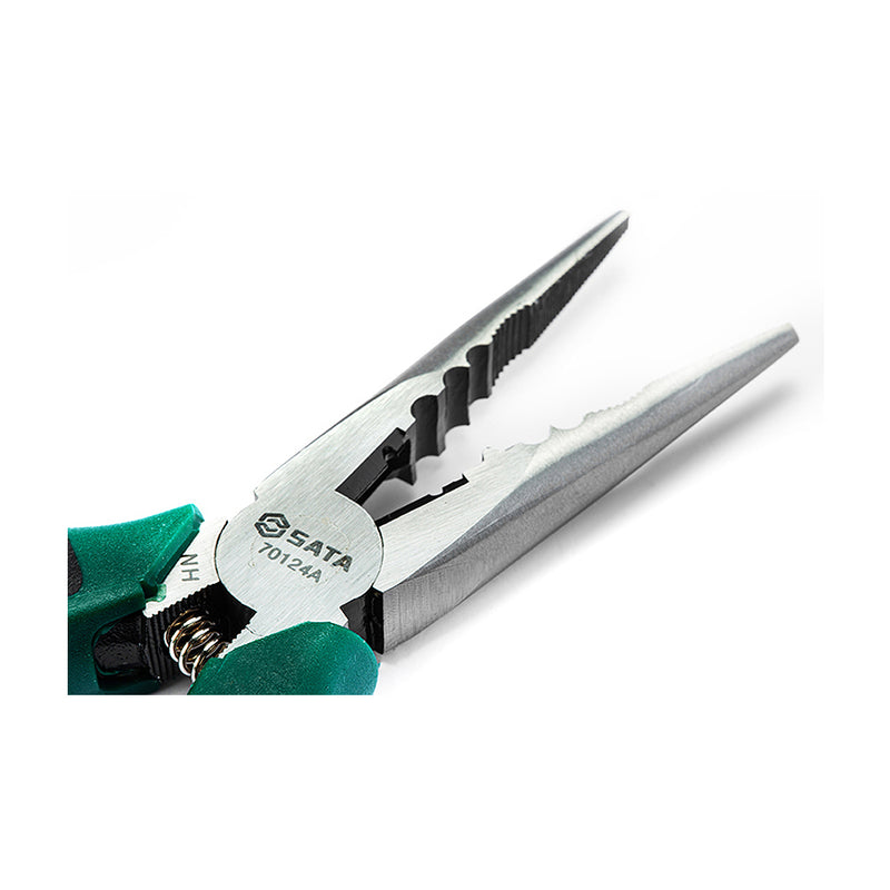 Kìm mũi nhọn đa năng kiểu Nhật SATA 70124A kích thước 150mm