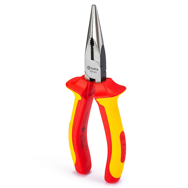 Kìm mũi nhọn cách điện 1000V VDE SATA kích thước từ 170mm - 212mm