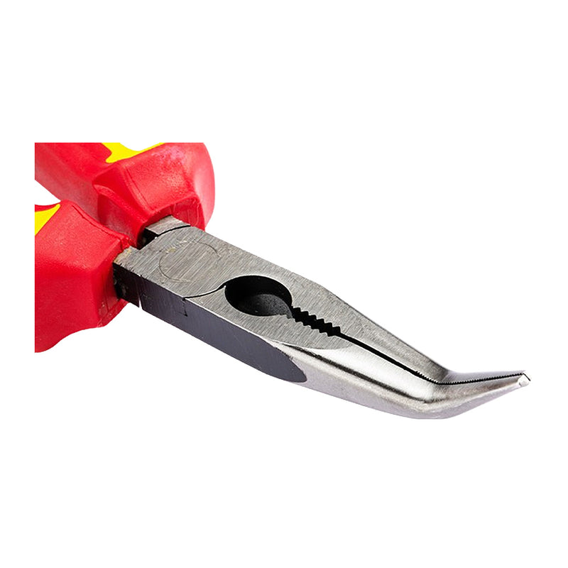 Kìm nhọn mũi cong, cách điện 1000V SATA kích thước từ 6 inch - 8 inch