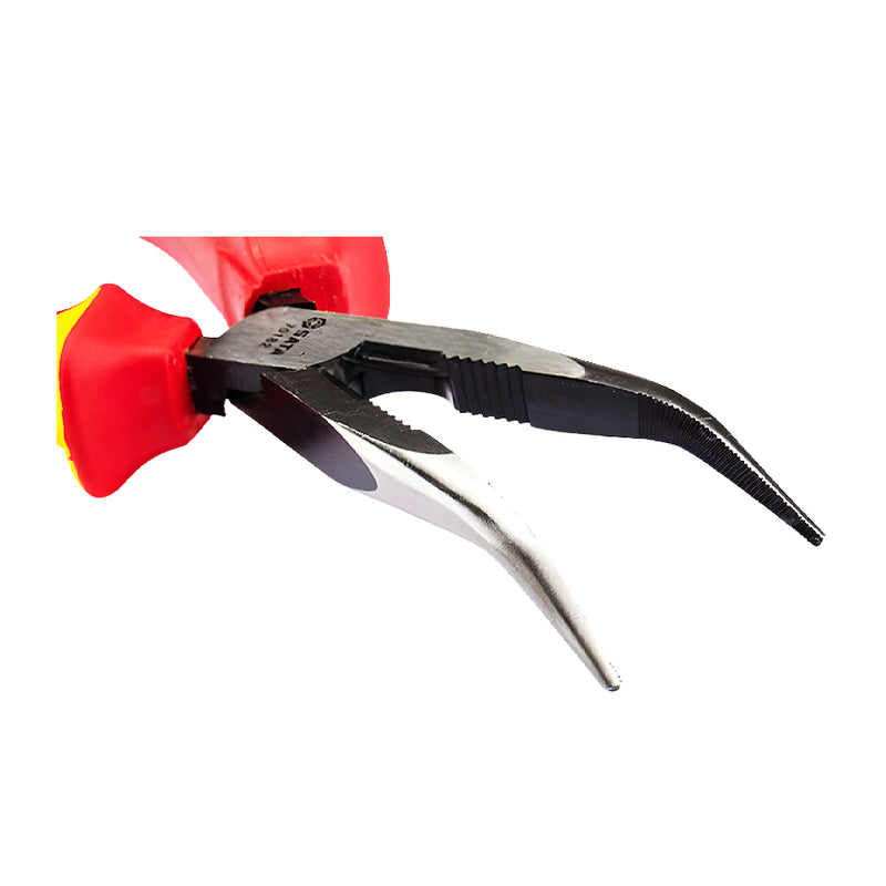 Kìm nhọn mũi cong, cách điện 1000V SATA kích thước từ 6 inch - 8 inch
