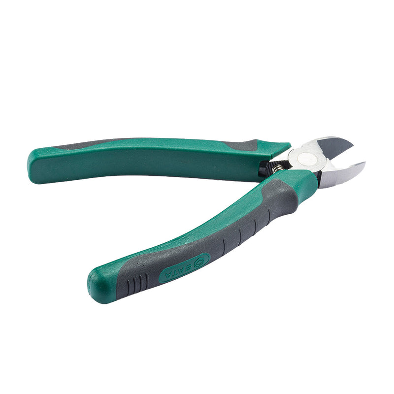 Kìm cắt kiểu Nhật SATA kích thước từ 5 inch - 7 inch, chất liệu thép Cr-V, tay cầm nhựa TPR