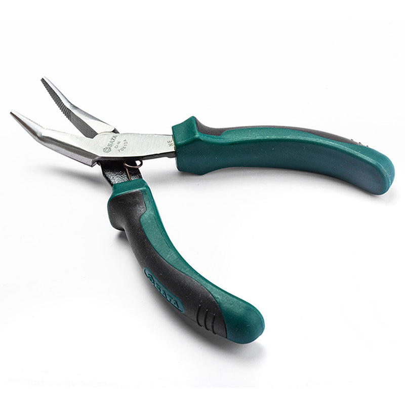 Kìm nhọn, mũi cong SATA 70613A kích thước 140mm