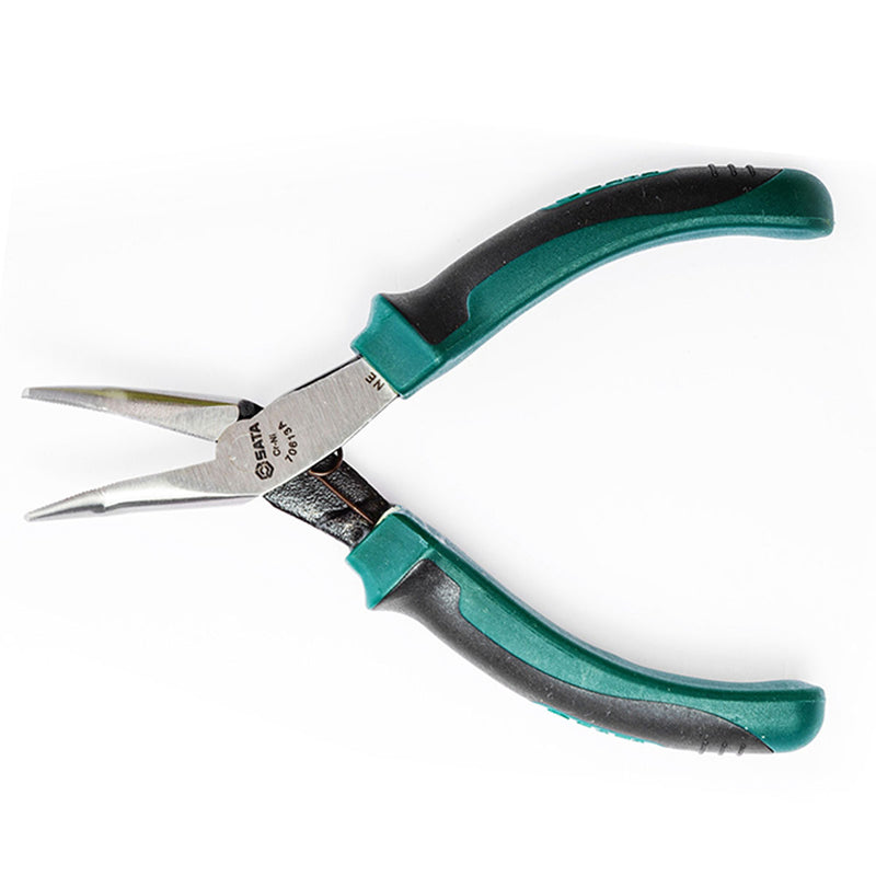 Kìm nhọn, mũi cong SATA 70613A kích thước 140mm