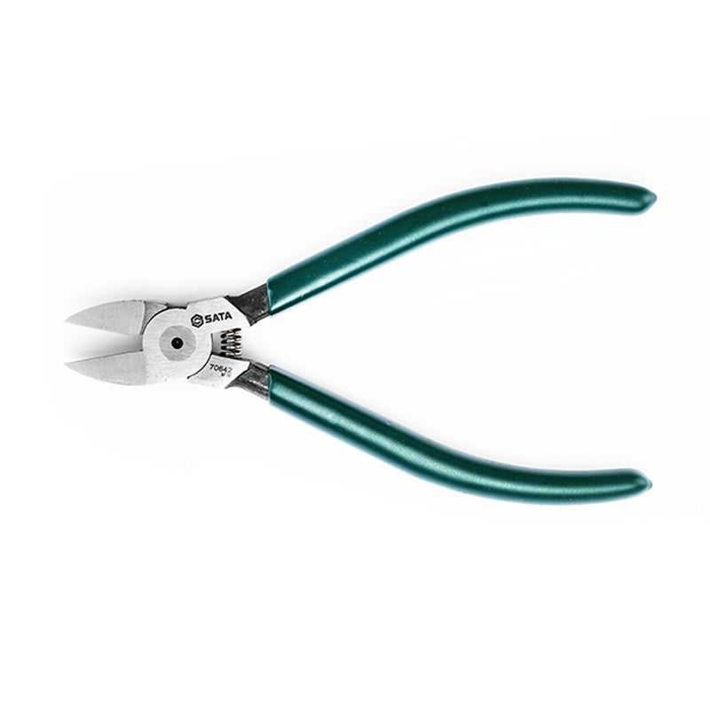 Kìm cắt nhựa, có lò xo trợ lực SATA kích thước từ 125mm - 178mm