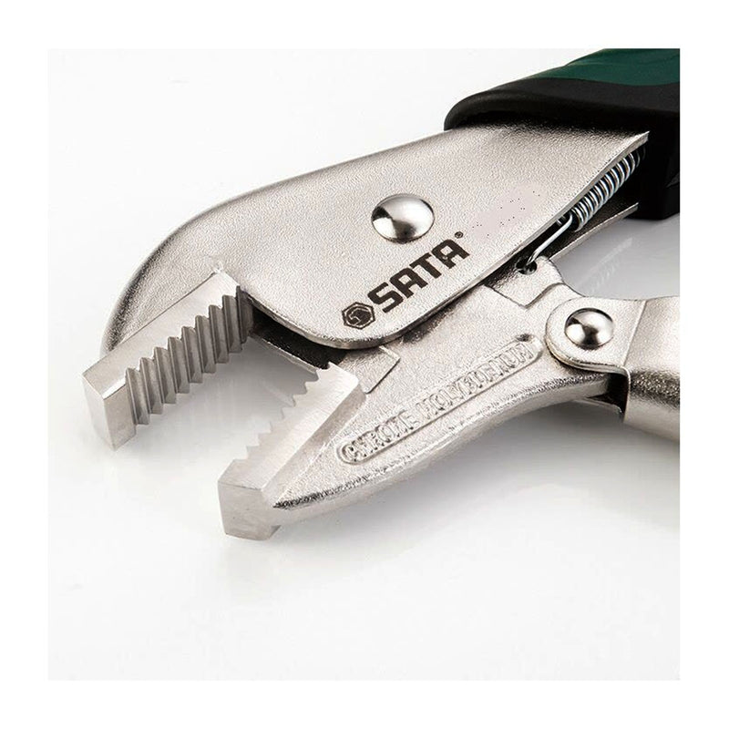 Kìm bấm chết SATA hàm thẳng, khóa mở nhanh, tay cầm bọc cao su chống trượt, kích thước từ 7 inch - 10 inch