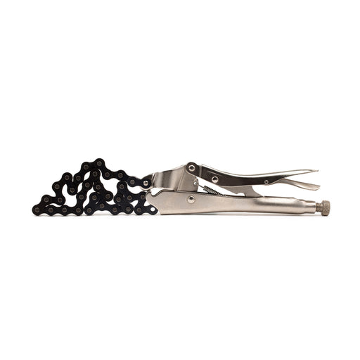 Kìm bấm chết mỏ kẹp xích SATA 71701 714mm, kẹp vật tròn lớn, thép hợp kim carbon mạ Nikel chống gỉ.