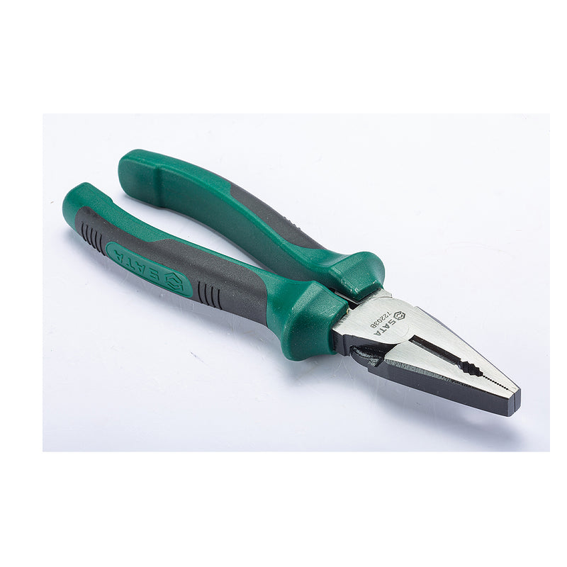 Kìm trợ lực SATA 150mm-205mm, thép Cr-V, lưỡi cắt cao tần, tay cầm chống trượt.